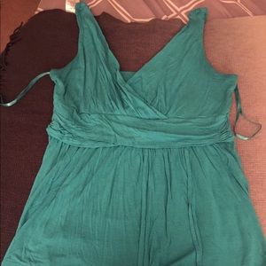 Blue Green NY&C stylish tank